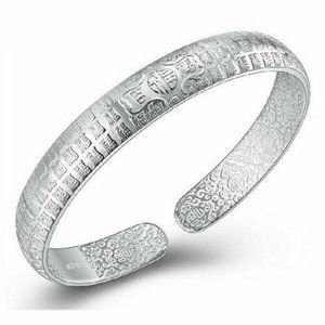 Silver Cuff Fashion Simple Bracelet for lady Women